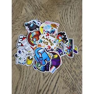 47 Pieces Among US Stickers Sus Decals Set for Kids Adults, Waterproof New